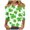 04 Green, variant on St Patricks Day T Shirts, Women 3/4 Sleeve Tee, Round Neck Tops Blouses Women's Loose St. Patrick's Day Printed Shirt 3/4 Sleeved Crew-Neck Tops T-Shirt Blouse