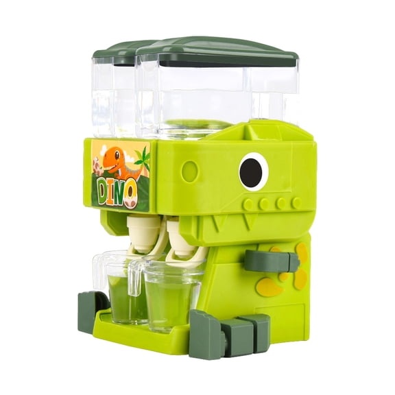Kids Dinosaur Water Dispenser Toy, Simulation Dinosaur Shape, Small Drinking Fountain Toy for Kids, with Drinkable Function, for Water Play (Green)