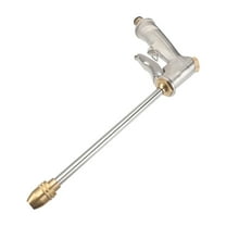 Moluckfu Sprayer Nozzles Silver 1Pcs Zinc Alloy