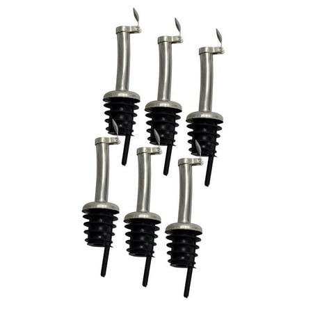 

Southern Homewares Free Flow Hinged Flip Top Pourer 6 Pack
