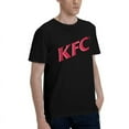 thumbnail image 2 of Kfc Logo Men'S Basic Short Sleeve T-Shirt Fashion Black Small, 2 of 8