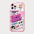 thumbnail image 3 of Funda Para Samsung Galaxy A42 A50 A50S A30S A22 A30 A20 A31 A32 A33 A51 A52 A53 A52S 4G 5G Carcasa Del Teléfono Las Chicas Powerpuff Suave Patrón De TPU Transparente Moda, 3 of 4