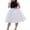 White, variant on Lnzyyephy Women's Mid Length Skirt, Adult Kids Princess Ballet Tulle Wedding Party Prom Mini Dress