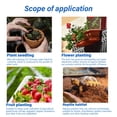 thumbnail image 2 of 60pcs 40mm Compressed Coco Coir Fiber Potting Soil - Expanding Organic Seed Starting Plugs for Planting, 1.57" Pellets, 2 of 7