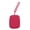 Rose red, variant on Travel Friendly Silicone Key Keeper Including Card Slots Water Resistant Texture