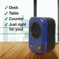 thumbnail image 4 of Lasko 6" 200W MyHeat Personal Tabletop Space Heater with Simple Controls, Blue, 102, New, 4 of 9