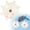 White, variant on Bird Mirror Toys for Cage Parakeet Rotating Sound Wheel Toy,Budgie Training Colorful Interactive Chew Toys for Canaries Lovebirds Conures Cockatiels.