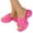 Hot Pink, variant on Platform Slides for Women Cushioned Slip on Sandals Open Toe Fashion Walking Shoes