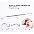 thumbnail image 5 of Set dental de 5 piezas, eliminador de sarro, limpieza de dientes, sonda dental, espejo bucal, cuidado dental, 5 of 5
