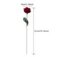 thumbnail image 3 of Crochet Flowers Bouquet Handmade Knitted Red Rose Flower Artificial-Fake Flower Wedding Party Home D, 3 of 5