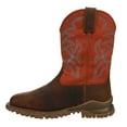 thumbnail image 3 of Tony Lama Mens TLX Roustabout Cognac 11 In Brown Top Waterproof Square Steel Toe, 3 of 5