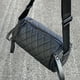 thumbnail image 1 of Bolso bandolera para mujer Bolsos de almohada con cilindro de celosía de diamantes de cuero PU (Negro) Tmvgtek Para Estrenar, 1 of 8