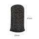 thumbnail image 1 of 2pcs 24-Stitch Mobile Game Finger Cover a prueba de sudor antideslizante (negro), 1 of 9