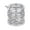 7.5*7 cm, variant on Yettn Classic Clear Glass Sugar Bowl with Lid and Spoon, Airtight Sugar Container, Condiment and Spice Canister Pot for Home Kitchen, Coffee Bar, and Dining Table