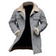 thumbnail image 4 of Ceisia Women's Solid Color Casual Jacket Long Sleeve Zip Gift Up Outerwear with Pockets Turndown Collar, 4 of 8