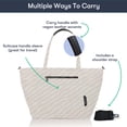 thumbnail image 4 of Colugo The Diaper Tote, Baby Diaper Tote Bag, Dune Zebra, 4 of 8