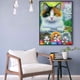 thumbnail image 5 of Cuadros Decorativos 5D DIY Diamante Pintura Gatos Animal Taladro Redondo Completo Rhinestone Mosaico Imágenes Tmvgtek embutido en tela, 5 of 9