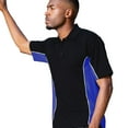 thumbnail image 3 of Gamegear® Mens Track Pique Short Sleeve Polo Shirt Top, 3 of 3