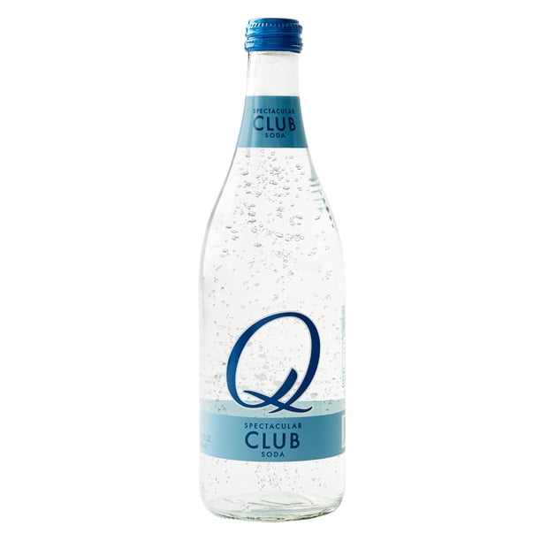 (6 Bottles) Q Club Soda,16.9 Fl Oz
