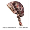 thumbnail image 4 of Sonducket Gorro de seda Streamer, sombrero suave, cubierta para la cabeza, pañuelo para la cabeza de satén, gorro para dormir, envolturas para el cabello Type3 NO3 Sonducket AP008209-14, 4 of 5