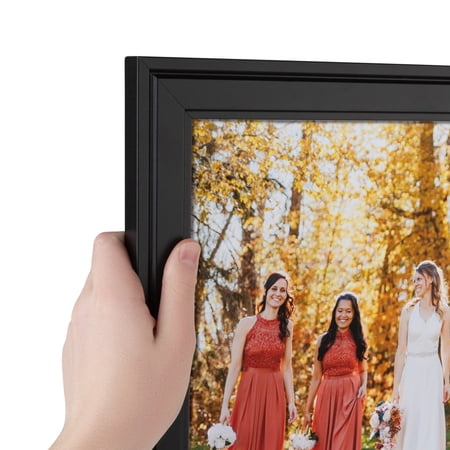 ArtToFrames 11" x 37" Other Picture Frame, 11x37 inch Multi MDF Poster Frame (WOM-5310), Pack