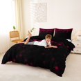 thumbnail image 3 of jejeloiu Pink Pixelated Grid Queen Duvet Cover Set Kids,Modern Geometric Checkered Bedding For Boys,Reversible,3 Pieces(No Comforter), 3 of 6