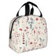 thumbnail image 2 of Easygdp Wildflower Watercolor 3 Bolsa Térmica Premium - Tela Oxford Impermeable, Gran Capacidad, Bolsillo Frontal, Unisex para Trabajo, Escuela, Actividades al Aire Libre y Picnics, 2 of 8