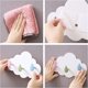 thumbnail image 3 of Ganchos de pared pegatinas forma de nube instalación sin taladro gancho de pared de baño gancho de toalla antideslizante estante de montaje en pared para cocina baño con 3 ganchos, 3 of 5