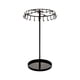 thumbnail image 4 of Soporte para collares con 23 ganchos Salvador organizador de joyas moderno giratorio Negro 21 cm x 36 cm, 4 of 7