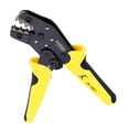thumbnail image 1 of Graflsoa PARON Professional Ratcheting Wire Crimper for VH/FL/SL Terminals, High-Carbon Steel, Yellow & Black, 26-16 AWG Range, Compact & Lightweight Design, 1 of 6