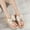 Beige, variant on Wavsuf Flat Sandals for Women Bow Casual Summer Pink Thong Sandals Size 5.5