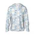 thumbnail image 2 of Lsque Cute Cat UPF 50+ Lightweight Sun Protection Men's Women's Long Sleeve Shirt, Hoodie Performance -XX-Large, 2 of 9