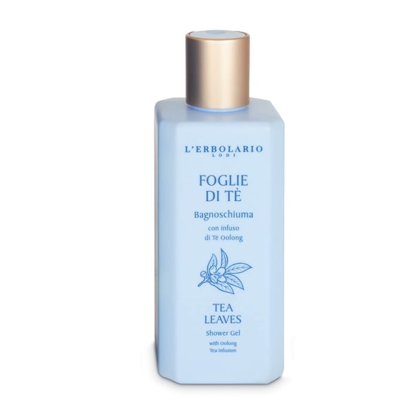 Gel limpiador para rostro y manos con hojas de té L'Erbolario, con infusión de té Oolong, aroma floral, tiene un aroma suave y delicado distintivo, deja la piel suave y sedosa, gel de baño de 8,5 onza