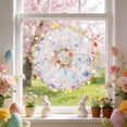 thumbnail image 5 of Easter Wreath Multicolor, Spring Door Wreath for Front Door, Plastic Decorative Wreath for Wall, Easter Home Decor Indoor Party Decoration, 15.75 Inch, 5 of 7