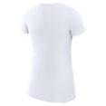 thumbnail image 3 of Women's G-III 4Her by Carl Banks White New York Rangers Super-Slim Fit Lightweight Team Logo Graphic T-Shirt, 3 of 3