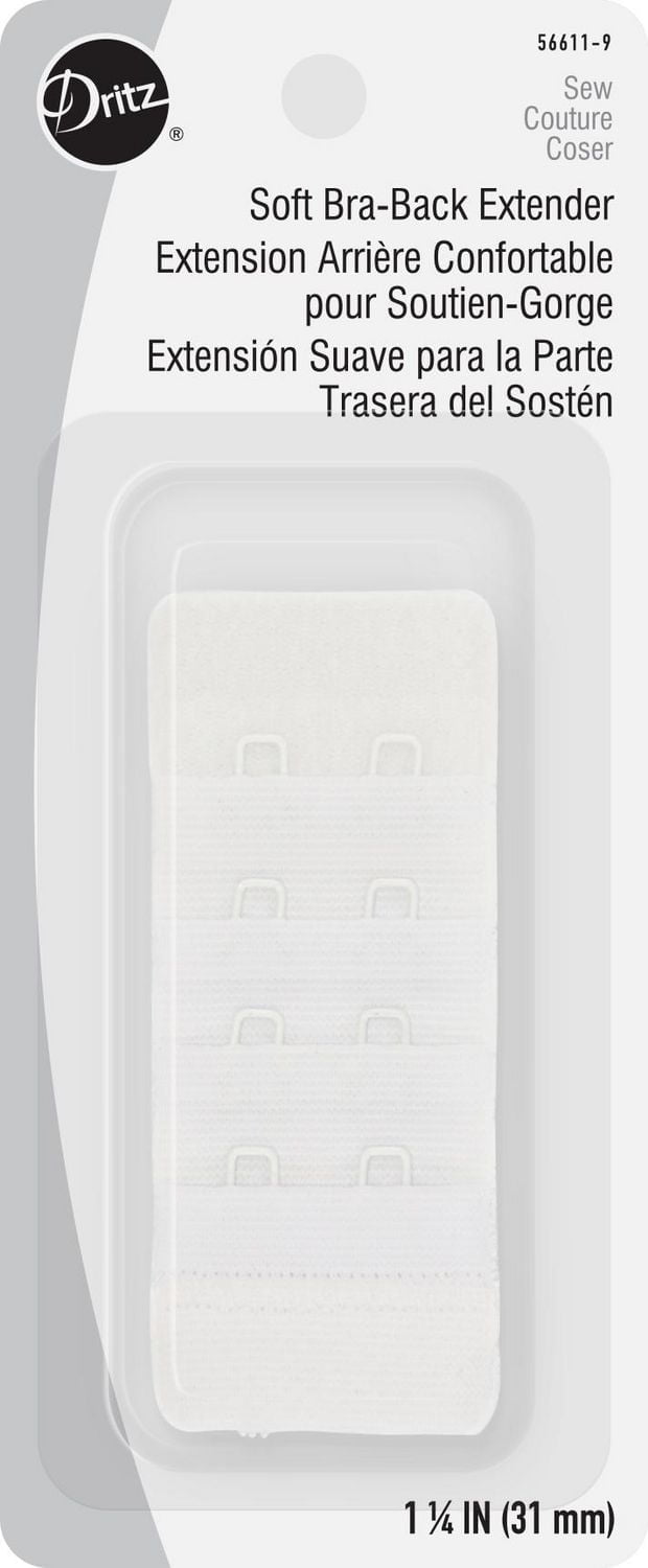 Rallonge de soutien-gorge - blanc de Dritz® 2 crochets, 1 1/4"