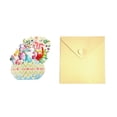 thumbnail image 1 of Easter Bunny 3D Pop Up Box Card Happy Easter Decorative Ornament Greeting Card With Stand For Desktop Display, 1 of 3