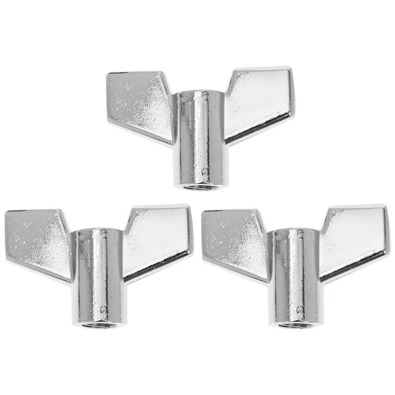 ELAYARD 3-Piece Alloy Wing Nut Drum Accessories Set for Drummers and Percussion Enthusiasts