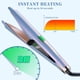 thumbnail image 3 of Plancha y rizador de cabello 2 en 1, rizador de cabello y alisador de iones negativos para rizar, alisar u ondular el cabello, calentamiento instantáneo, pantalla LCD, temperatura ajustable y apagado Namotu CZMR-ZC153-2, 3 of 7