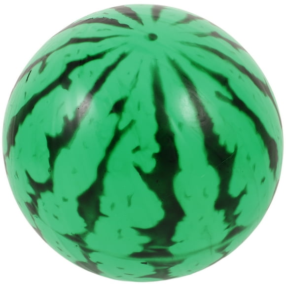 Inflatable Watermelon Beach Ball Beach Toy Ball Summer Playground Toys for Kids Outdoor Games (9 Inch)