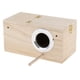 thumbnail image 4 of Caja de cría de pájaros de madera, caja de incubación cálida, caja de nido de jaula de pájaros de madera, pájaro Medio derecho abierto Yuyangstore  Nido del loro del pájaro del animal doméstico, 4 of 8