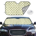 thumbnail image 2 of Kdxio Corn Print Windshield Sun Shade,UV Rays and Sun Heat Protection,Sunshade for Car Windshield,Car Shade Front Windshield - Medium, 2 of 6
