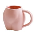 thumbnail image 2 of Tazas de café de cerámica 3D, artículos para beber divertidos para Navidad, regalo de Navidad, mujeres y hombres Rosa BLESIY Tazas de café de cerámica, 2 of 8