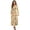 Flower, variant on Tutolipy Flower Printed Midi Dresses for Women V Neck A Line Dress Long Sleeve Dresses Empire Waist Dress with Pockets, S