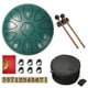 thumbnail image 3 of Tambor De Lengua Steel Tongue Drum 11 Tone Hand Pan Tank Drum Instrumento de percusión (Verde) Hugtrwg  Para Estrenar, 3 of 9
