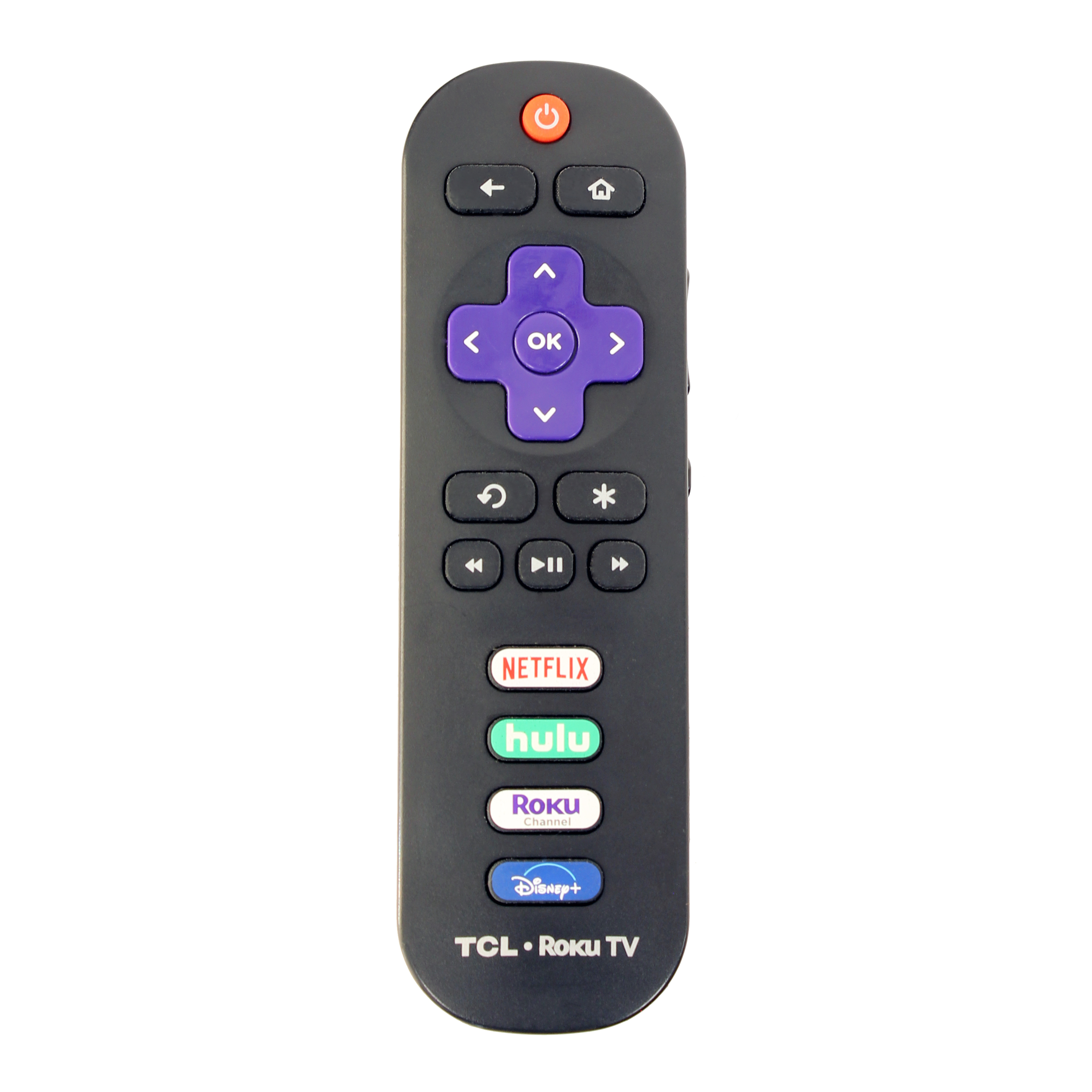 Genuine TCL 06IRPT20URC280J Smart TV Remote Control w/App Shortcuts