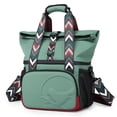 thumbnail image 1 of Bolsa de almuerzo SUNNY BIRD de doble compartimento con aislamiento, color verde, 1 of 6
