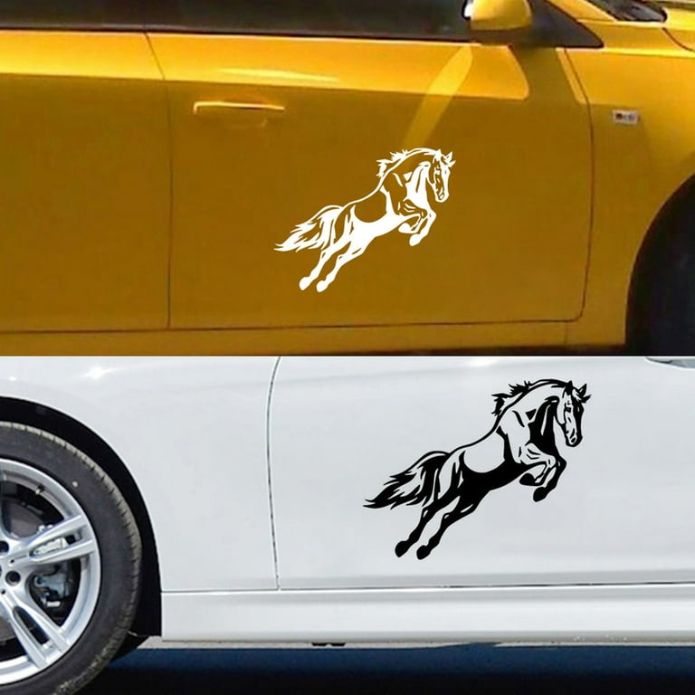 Jumping Horse Car Logo