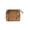 Brown, variant on VORJELT Weave Textured Mini Zipper Pouch - Portable Storage Bag for Lipsticks, Earphones, Keys & Small Daily Items - Soft Fabric Design Brown