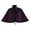 Purple, variant on Yuwull Velvet Cape Short Lace Shawl Cloak For Women Girls Dress Black